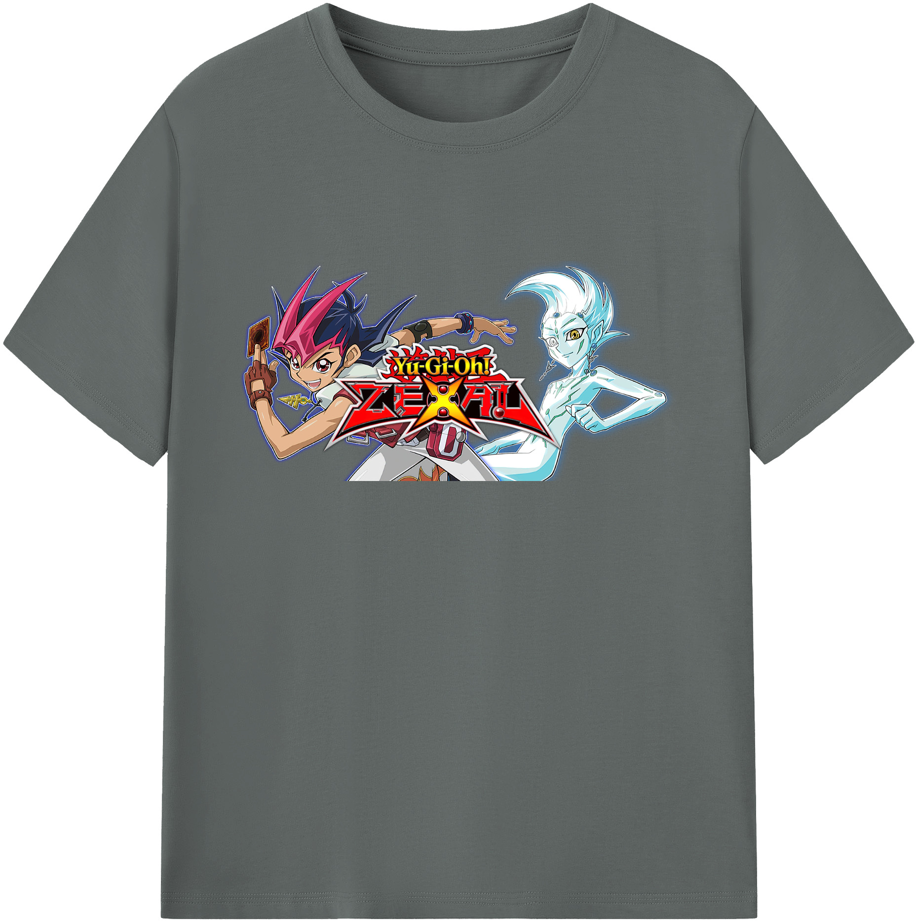 遊☆戯☆王 Yu-Gi-Oh! 綿100％ メンズ半袖Tシャツ｜肌触りやわらか＆通気性